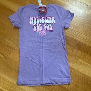 Girls Worcester Red Sox t shirt